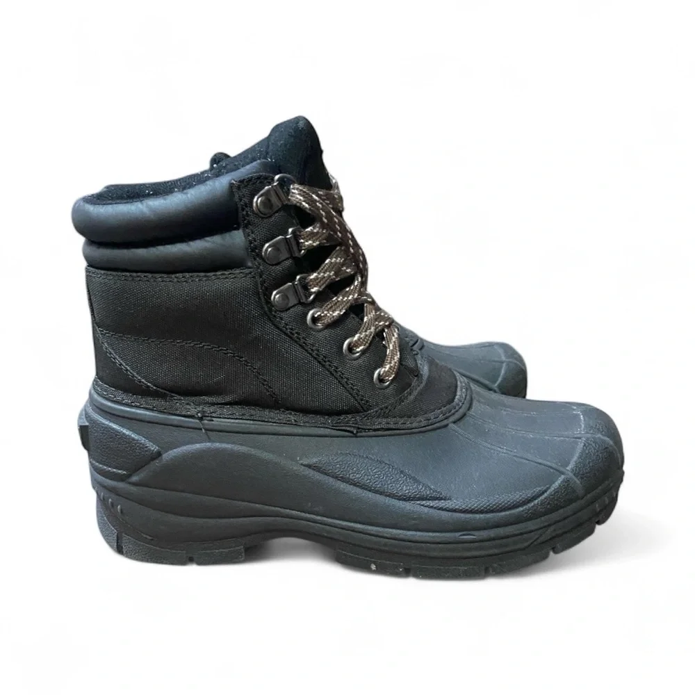 Weatherproof Men's Gray Lace-Up Boots